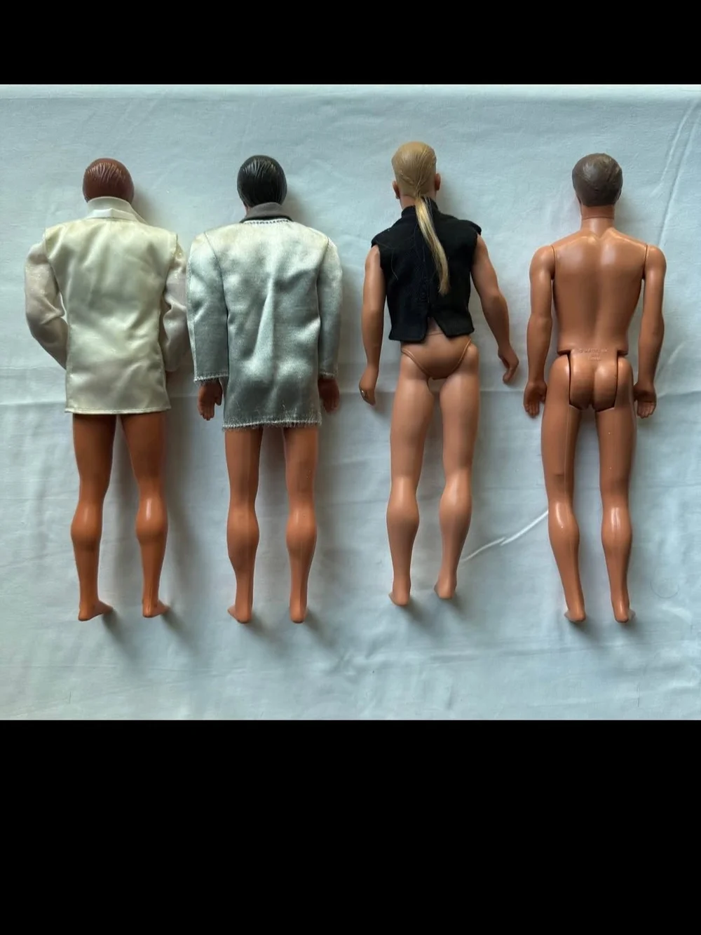 Vintage Ken Male Fashion Doll Lot of 4
